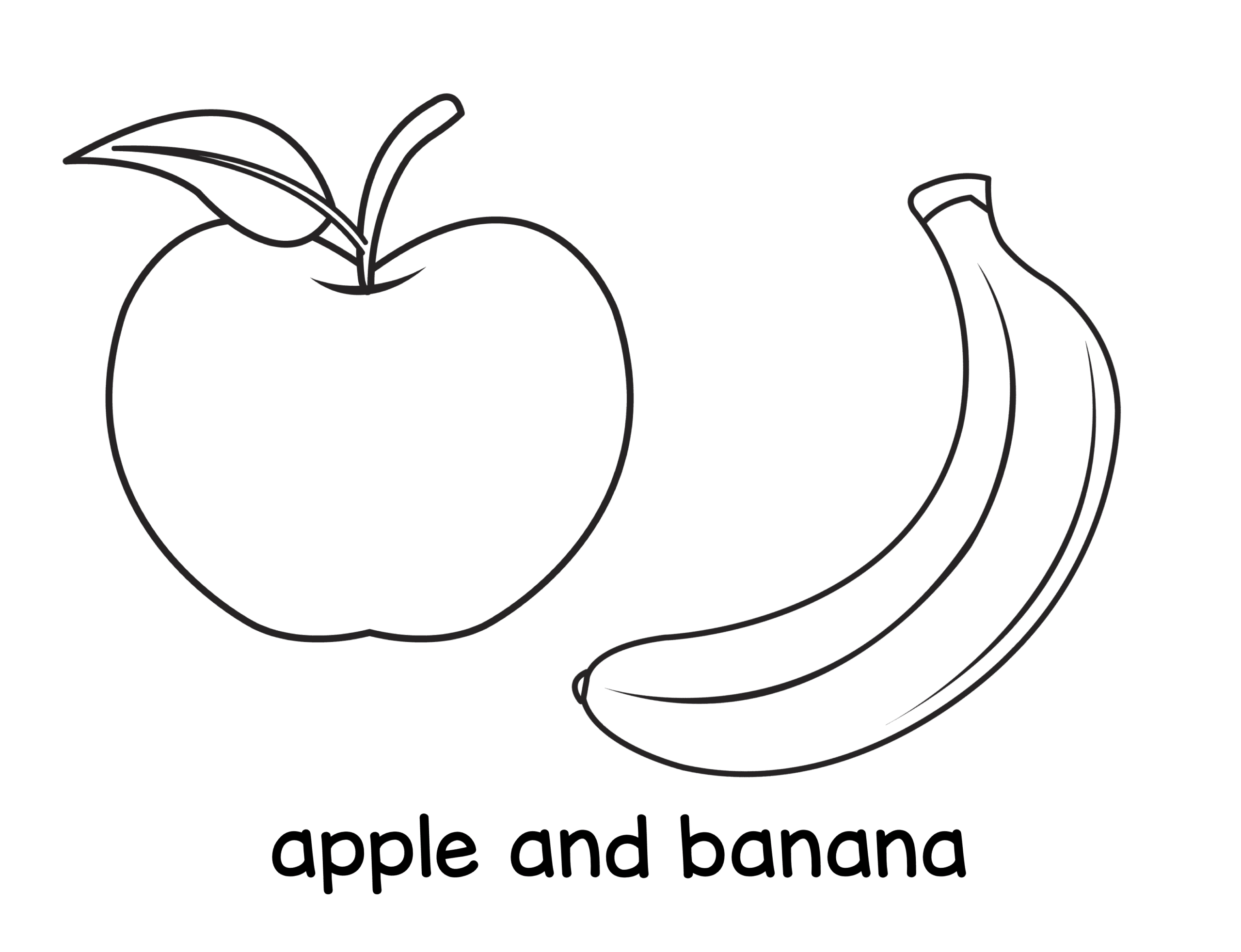 Simple Coloring Pages For Kids The Teaching Aunt