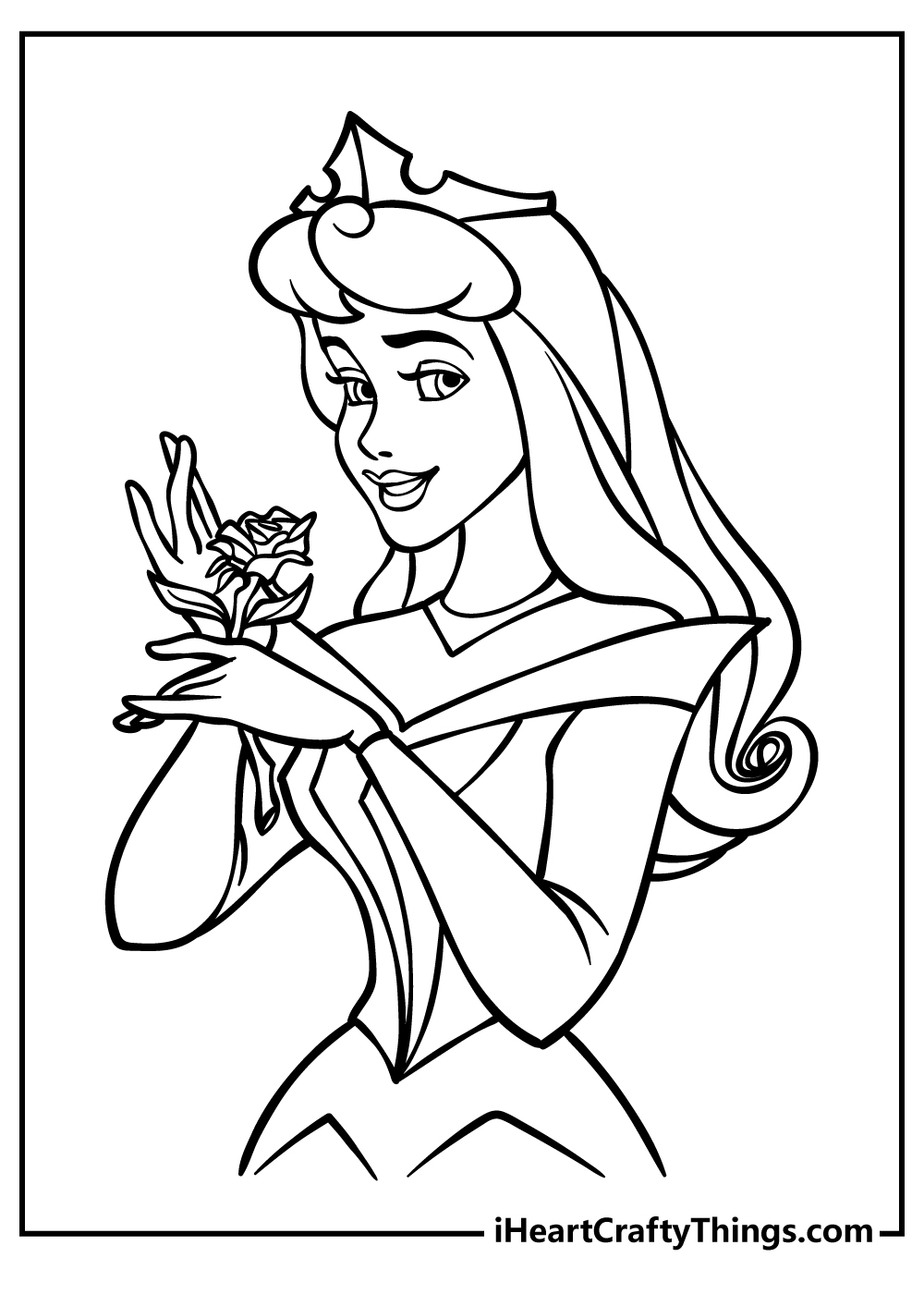 sleeping beauty coloring pages