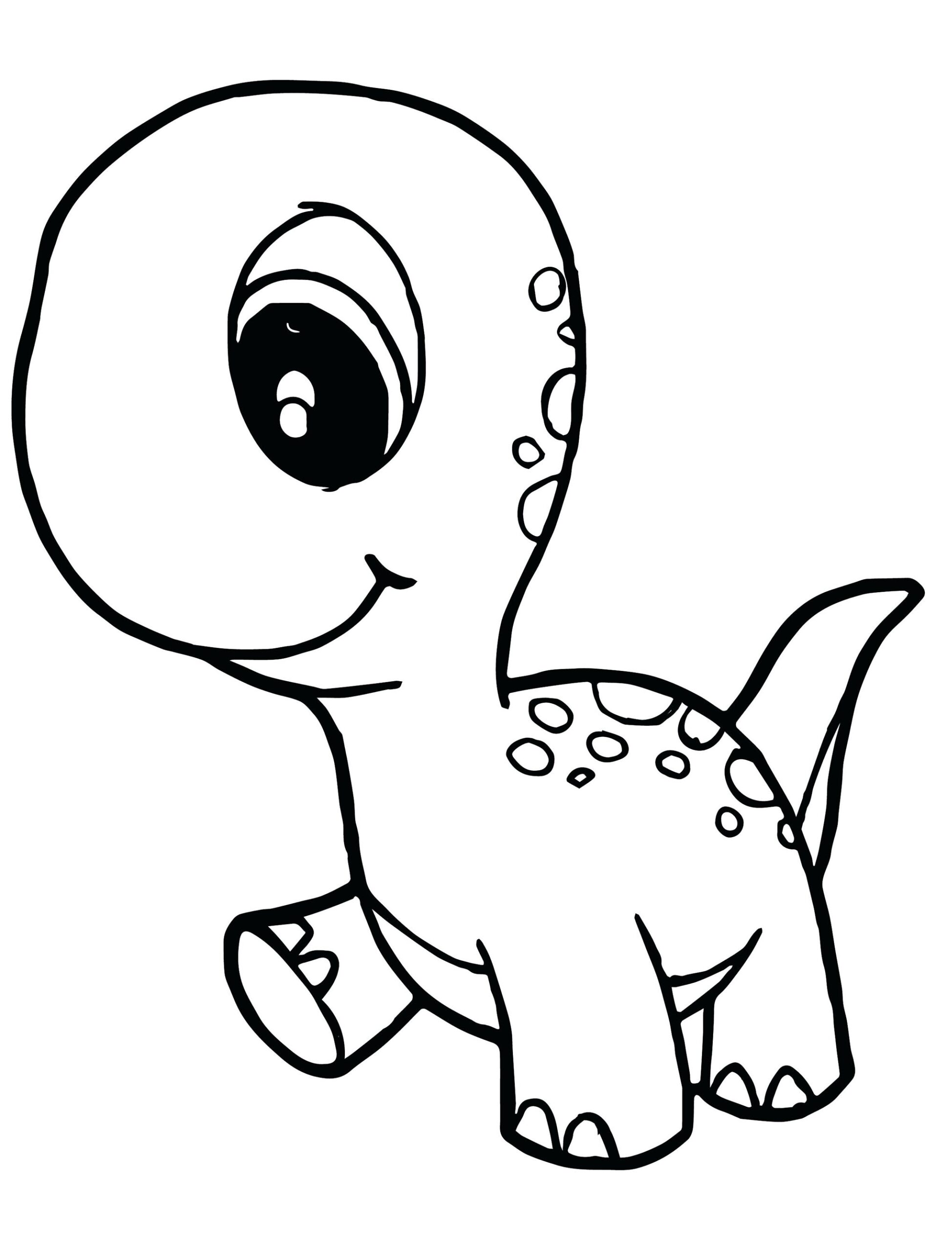 Small Dinosaur Dinosaur Coloring Pages