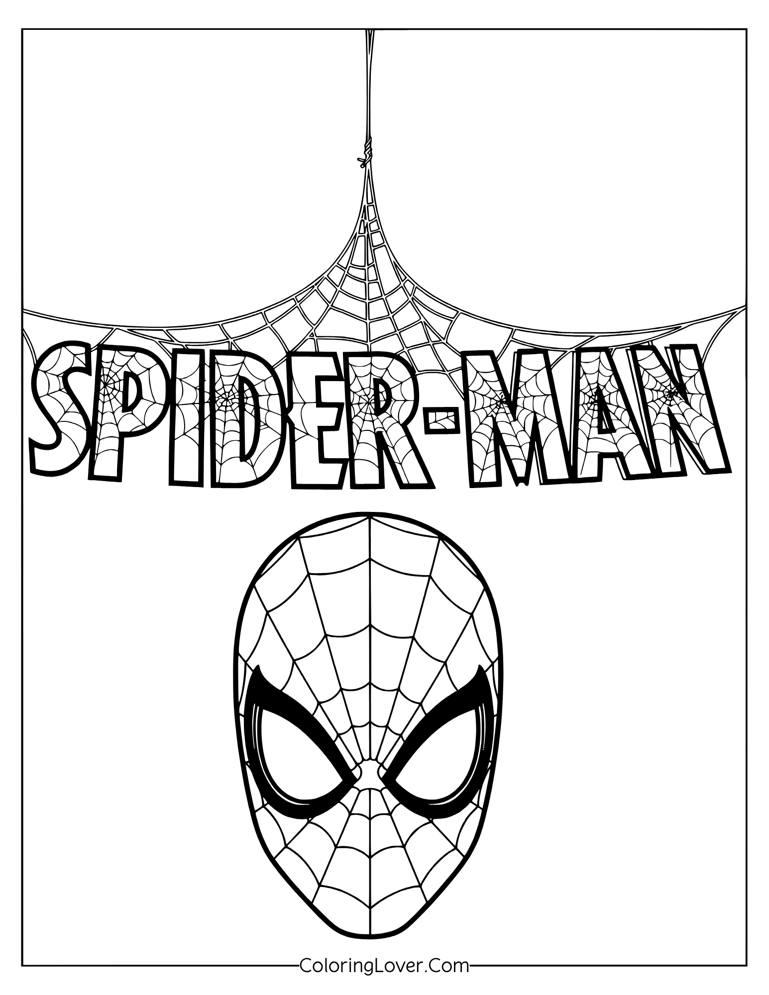 Spider Man Coloring Pages Free Printables For All Ages 