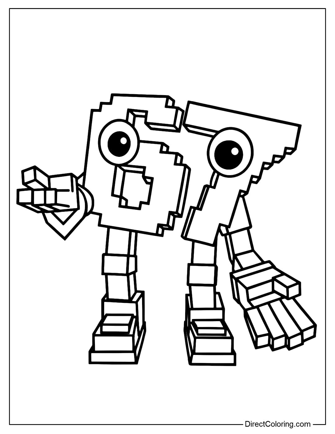 Steal A Brainrot Coloring Pages Free PDF To Download And Print