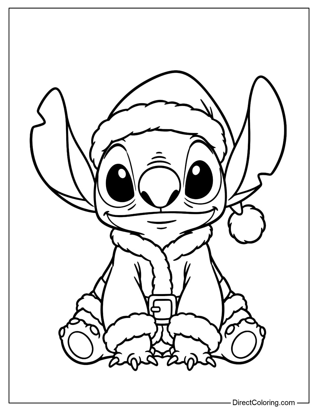 stitch coloring page