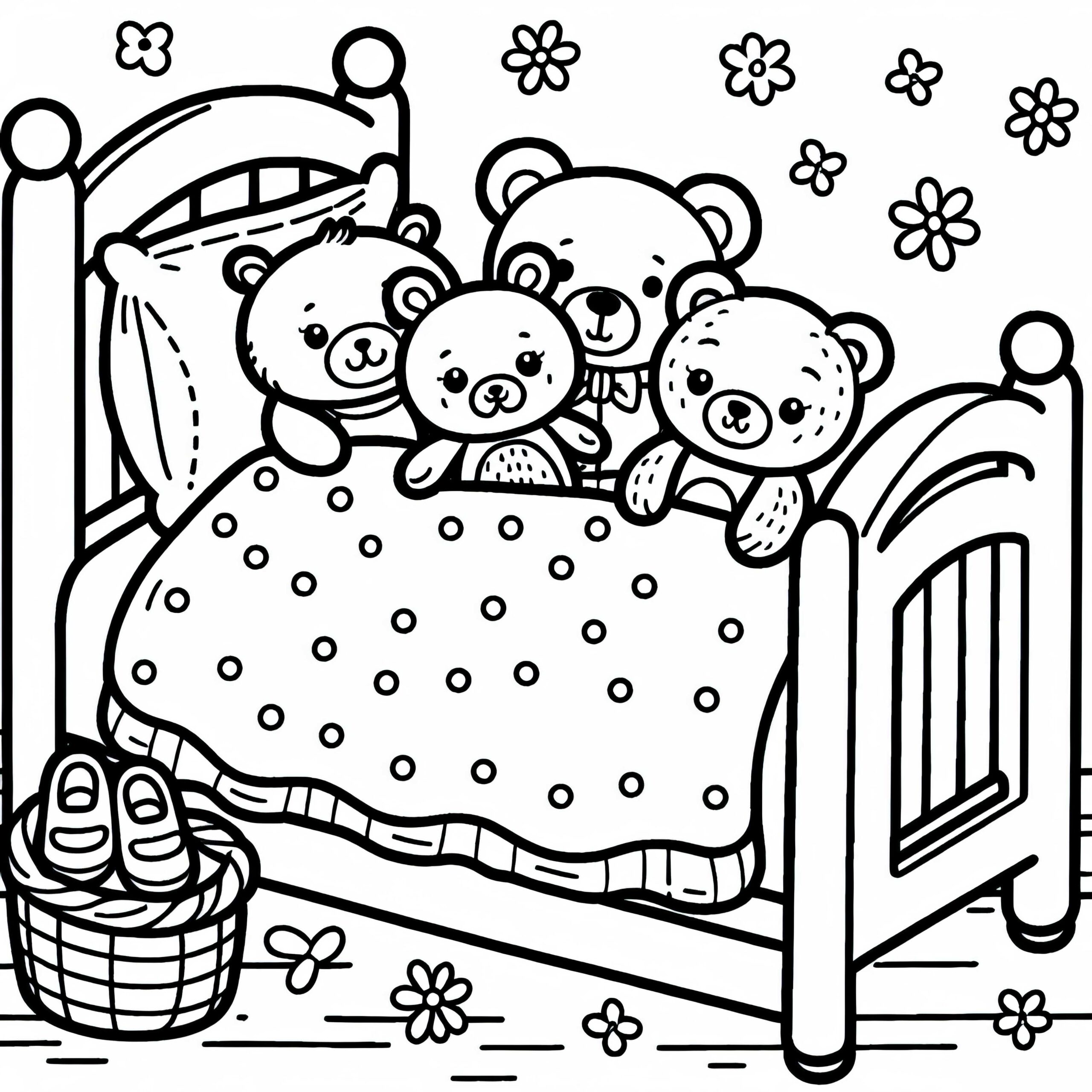 stuffed animals coloring pages