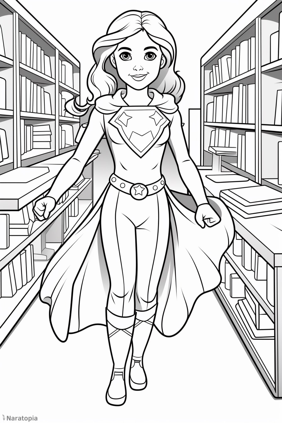 Superheroes Coloring Pages Naratopia