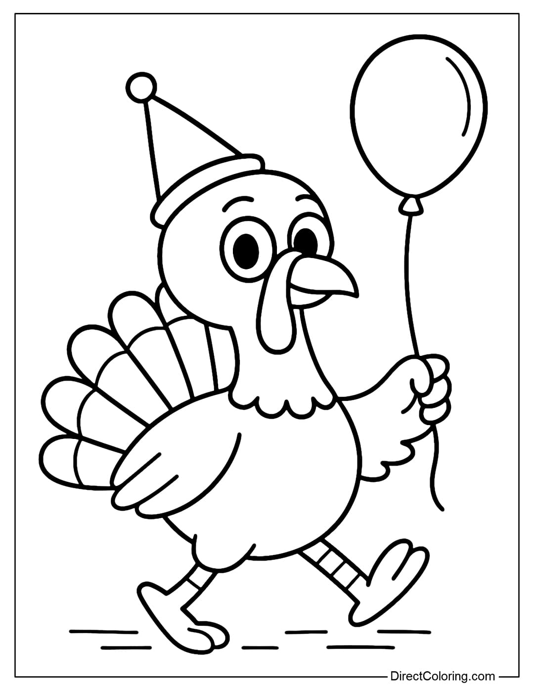 preschool coloring pages for thanksgiving