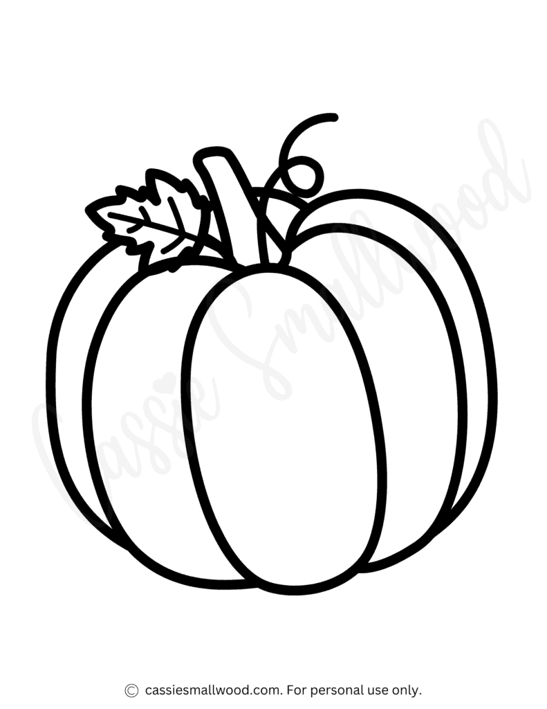 THE BEST Pumpkin Coloring Pages Free Printable Cassie Smallwood