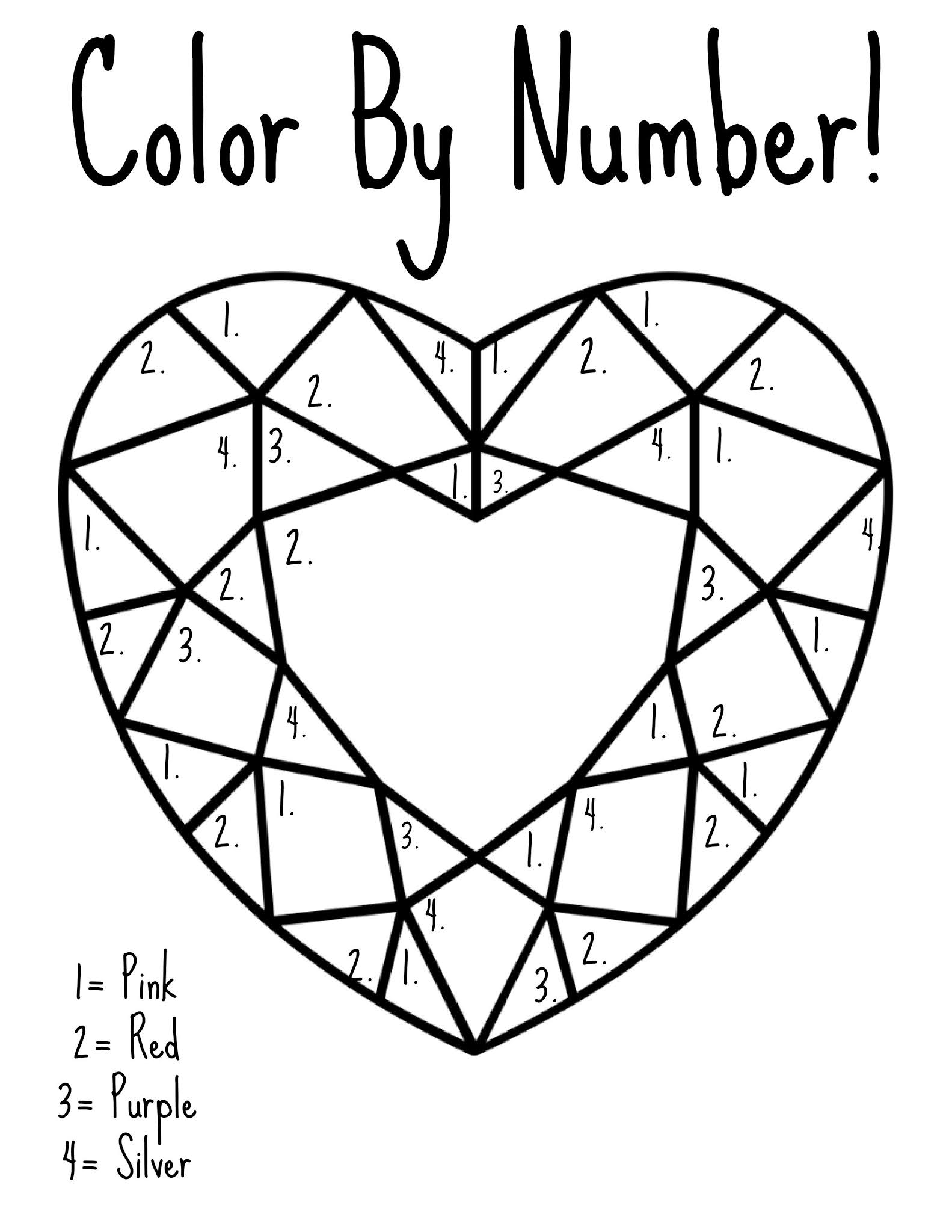 Valentines Day Coloring Pages PDF The Happy Flammily