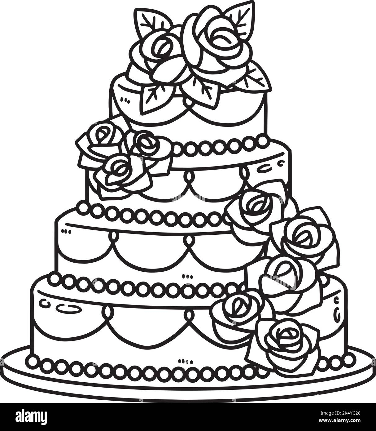 cake coloring pages
