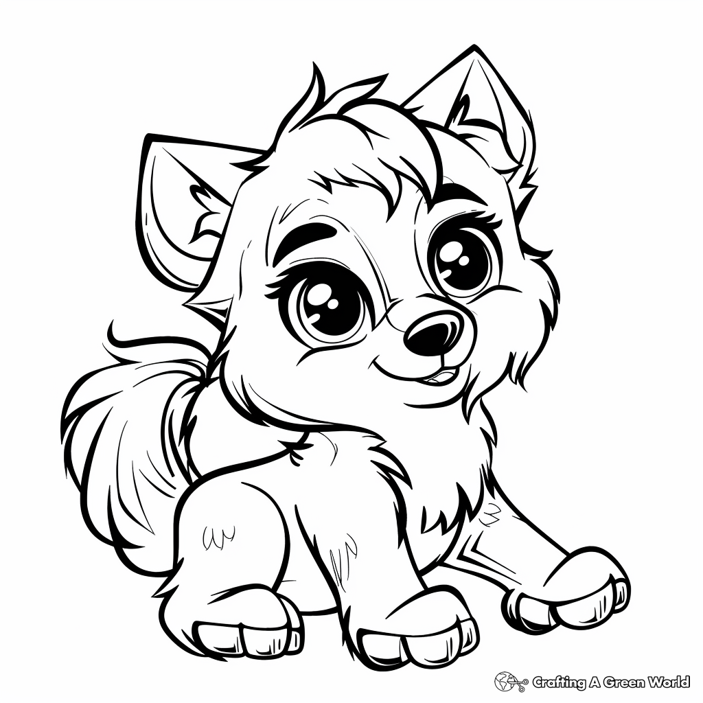 werewolf coloring pages