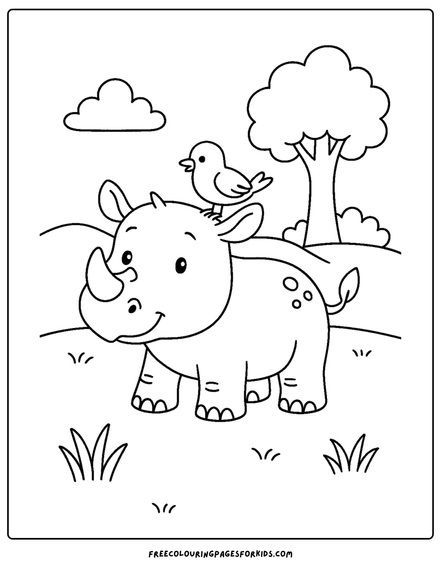 Wild Animal Coloring Pages
