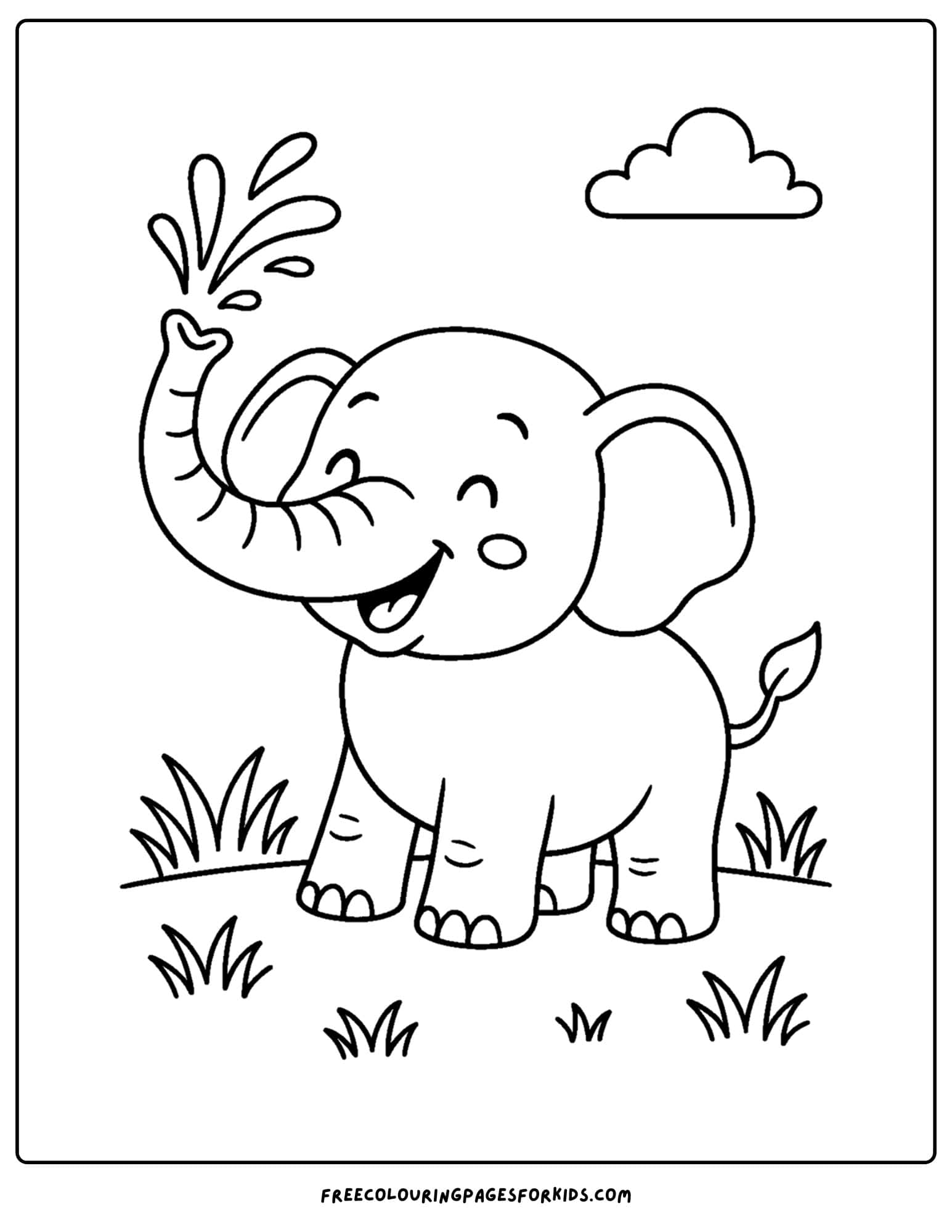 Wild Animal Coloring Pages